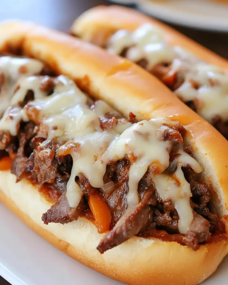 Philly Cheesesteak Sloppy Joes